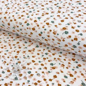 Jersey MODAL Small daisy white