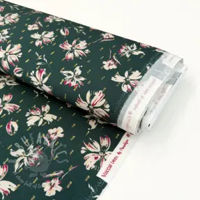Viskos LUREX Flowers dark emerald