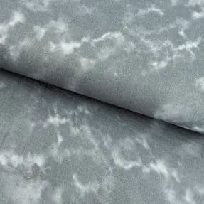 Dubbelgasväv/muslin TIE DYE rock grey