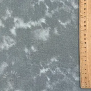Dubbelgasväv/muslin TIE DYE rock grey
