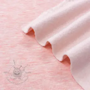 Kardat sweatshirttyg JOGGING rose melange