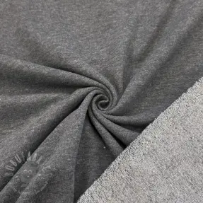 Kardat sweatshirttyg grey melange