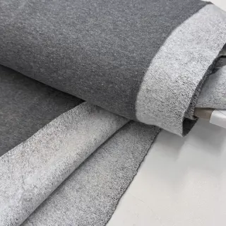 Kardat sweatshirttyg grey melange