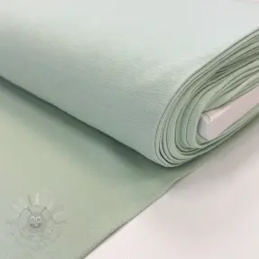 Ribbstickat slätt mint 70