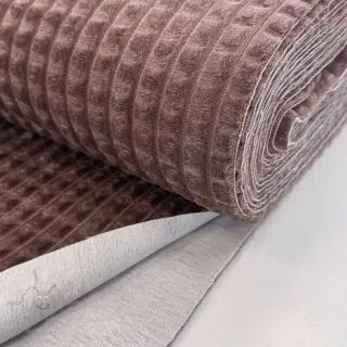 Dekorationstyg VELOURS DECO SQUARE brown