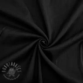 Bomullstyg VOILE black