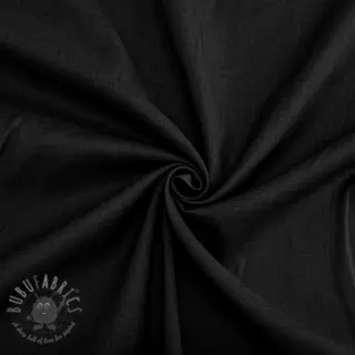 Bomullstyg VOILE black