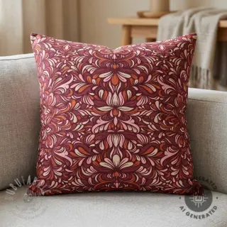 Dekorationstyg Boho rosewood