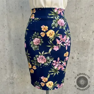 Fest- och damtyger SOFT SKIN navy