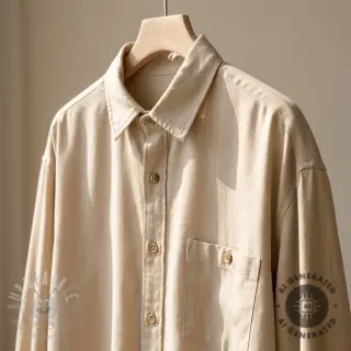 TENCEL med lin beige