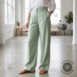 TENCEL med lin mint