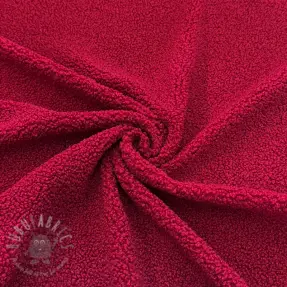 Kappmaterial TEDDY red