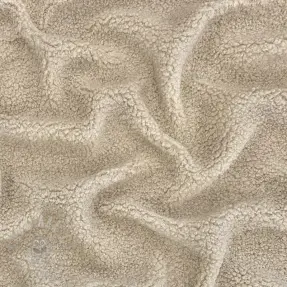 Kappmaterial TEDDY light sand