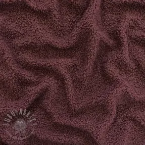 Kappmaterial TEDDY rouge