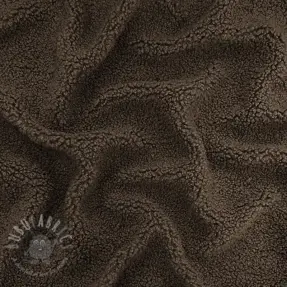 Kappmaterial TEDDY dark brown
