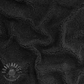 Kappmaterial TEDDY black