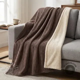 Manchester Cofur fleece dark brown