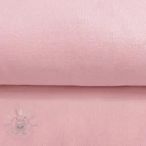 Ribbstickat slätt powder pink ORGANIC