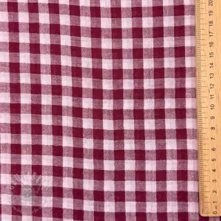 Dubbelgasväv/muslin YARN DYED Stripes and checks design F