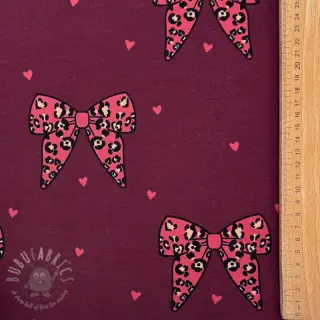 Sweatshirttyg Animal skin bows design B