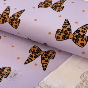 Sweatshirttyg Animal skin bows design A