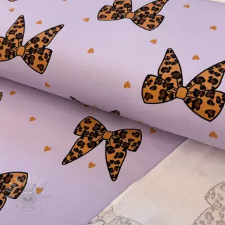 Sweatshirttyg Animal skin bows design A