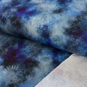 Sweatshirttyg TIE-DYE blue digital print