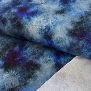 Sweatshirttyg TIE-DYE blue digital print