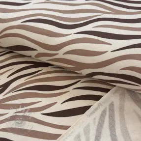 Kardat sweatshirttyg Animal skin brown SIMPLY NATURAL
