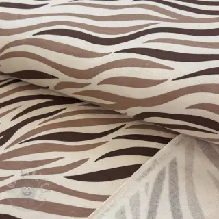 Kardat sweatshirttyg Animal skin brown SIMPLY NATURAL
