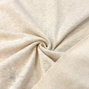 Sweatshirttyg COTTON ecru melange