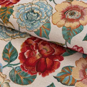 Dekorationstyg jacquard Ashley blanc