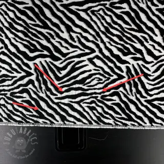 Dekorationstyg jacquard Tanzanie noir blanc 2nd class