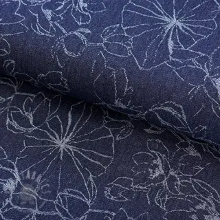 JEANS EMBROIDERY Jacquard Flowers