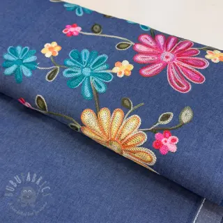 JEANS EMBROIDERY BORDER design A