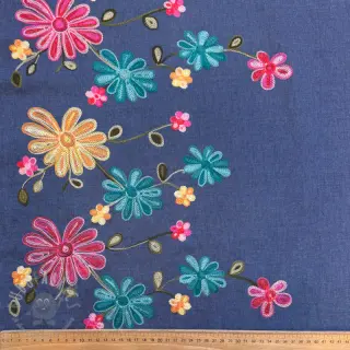 JEANS EMBROIDERY BORDER design A