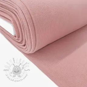 Ribbstickat RIB blush ORGANIC