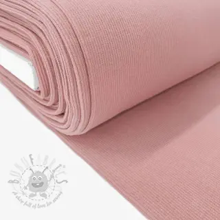 Ribbstickat RIB blush ORGANIC