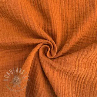 Dubbelgasväv/muslin brique