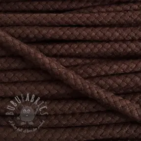 Bomullssnöre 8 mm choco