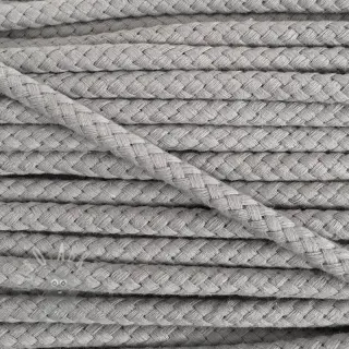 Bomullssnöre 8 mm light grey