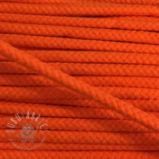 Bomullssnöre 8 mm orange