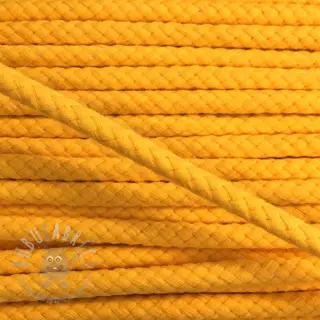 Bomullssnöre 8 mm yellow