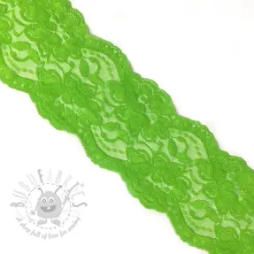Spets Blossom lime