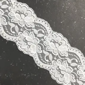 Čipka Blossom white