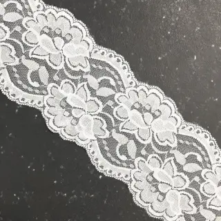 Čipka Blossom white