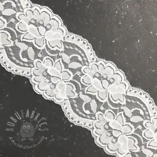 Spets Blossom white