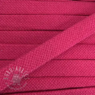 Bomullssnöre platt 15 mm fuchsia