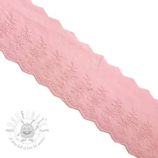 Krajka Double flower pink