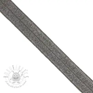 Kantelastik glitter 20 mm anthracite